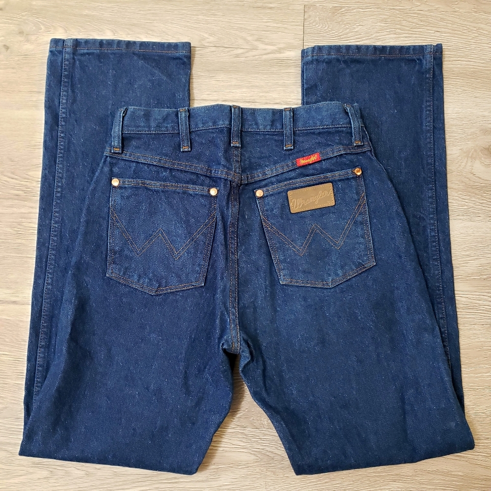 Vintage Wrangler jeans size 7 x 32 western cowgirl classic ridgid 90s